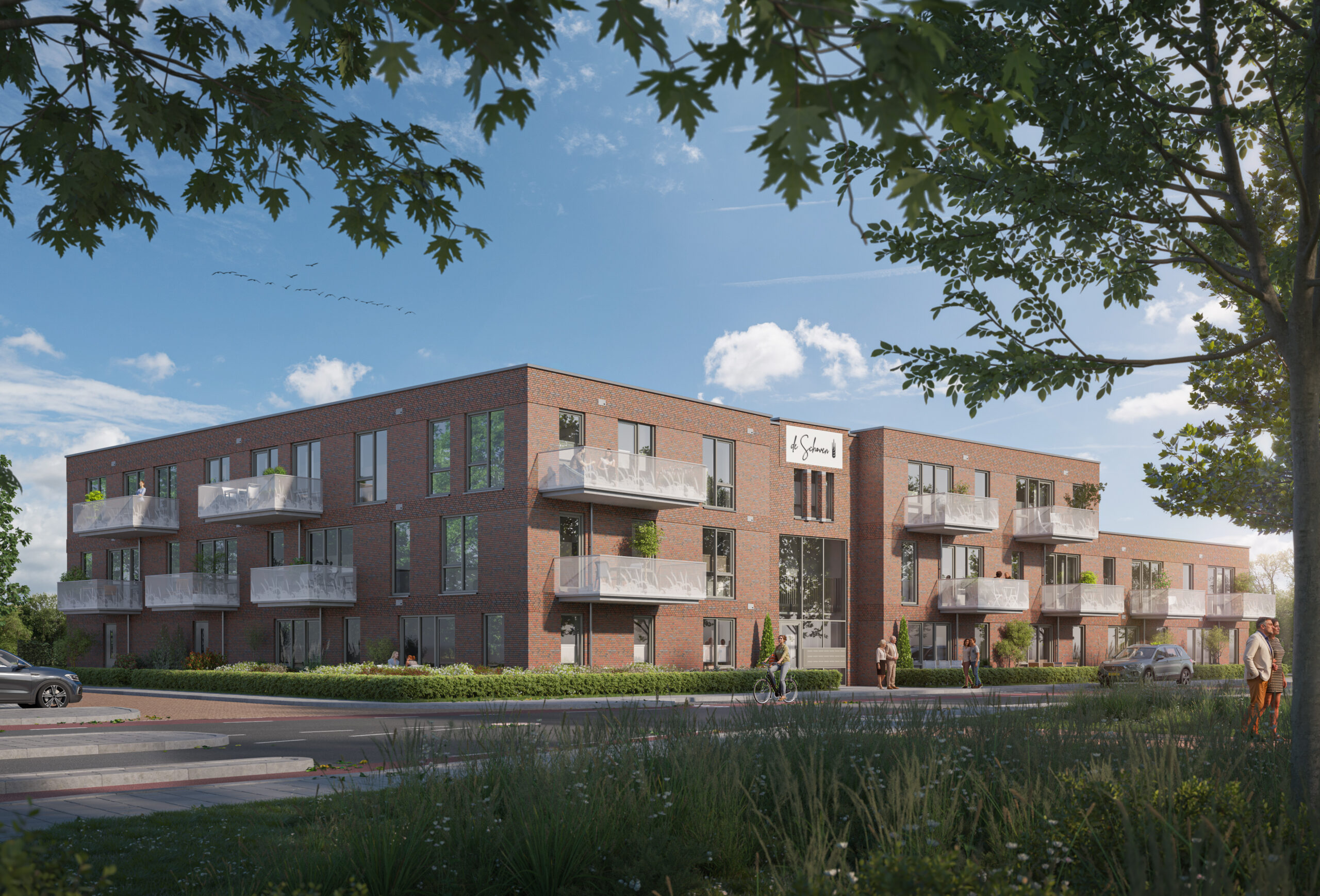 Appartementencomplex De Schoven in Holten